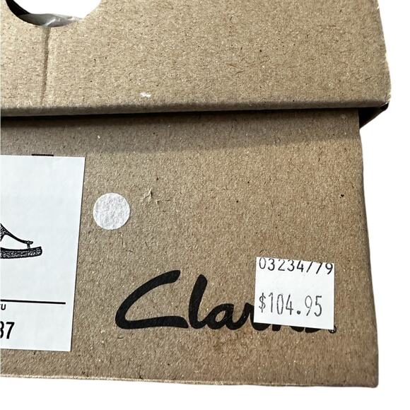 Clarks Womens Elayne Step Patent leather slip on sandal NEW Size 6 - Picture 8 of 10